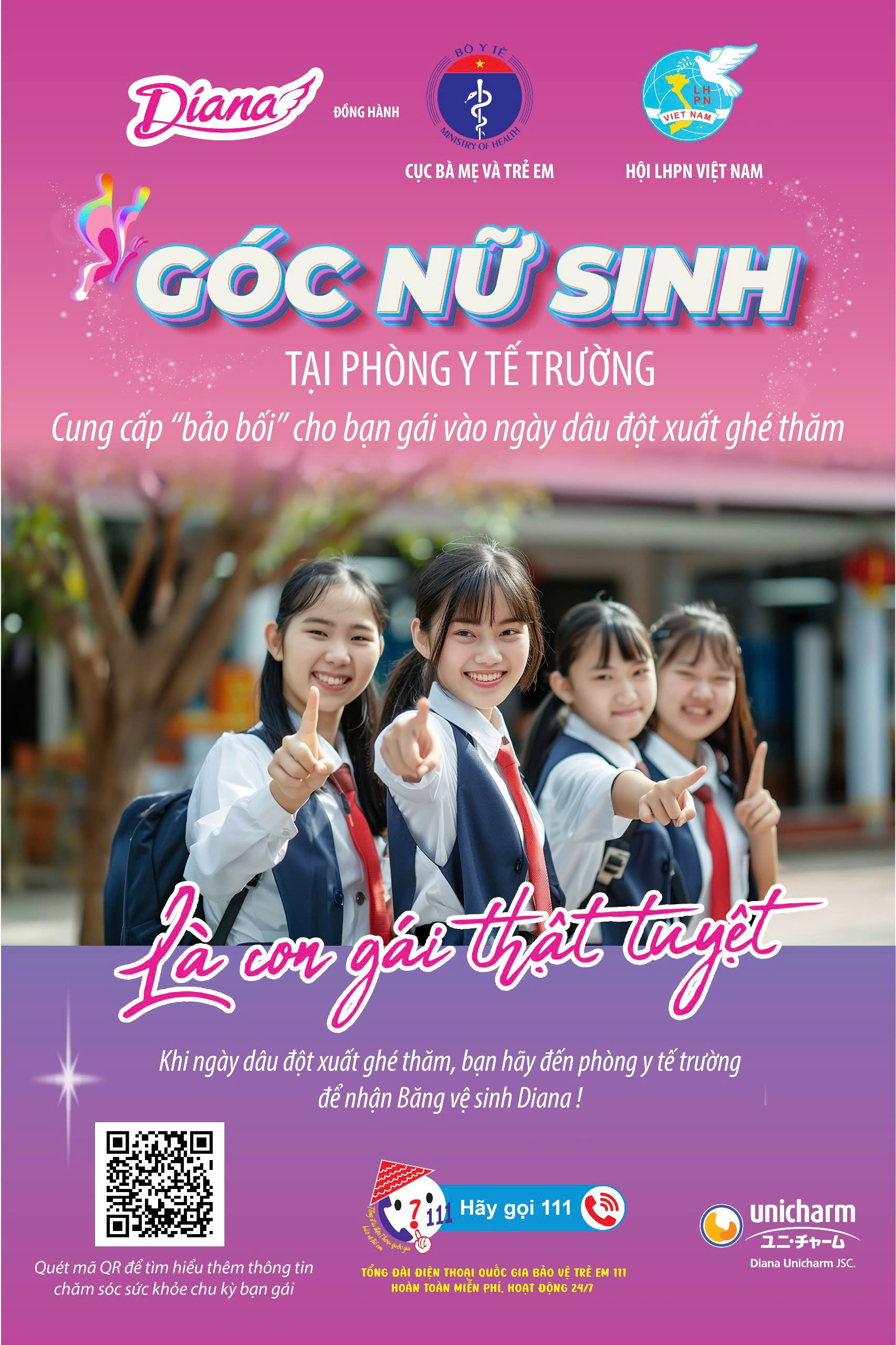 Góc nữ sinh tại phòng y tế trường — Là con gái thật tuyệt